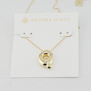 Kendra Scott Polished Letter Necklace